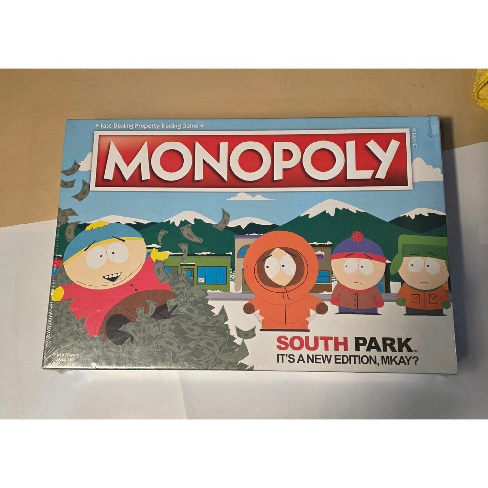 South Park Monopoly Board Game NEW Factory Sealed 2021